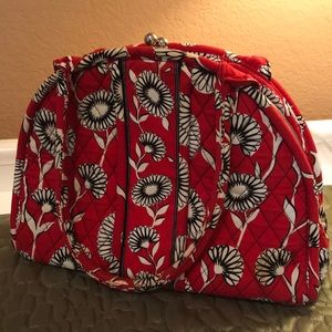 Vera Bradley Deco Daisy pattern shoulder bag